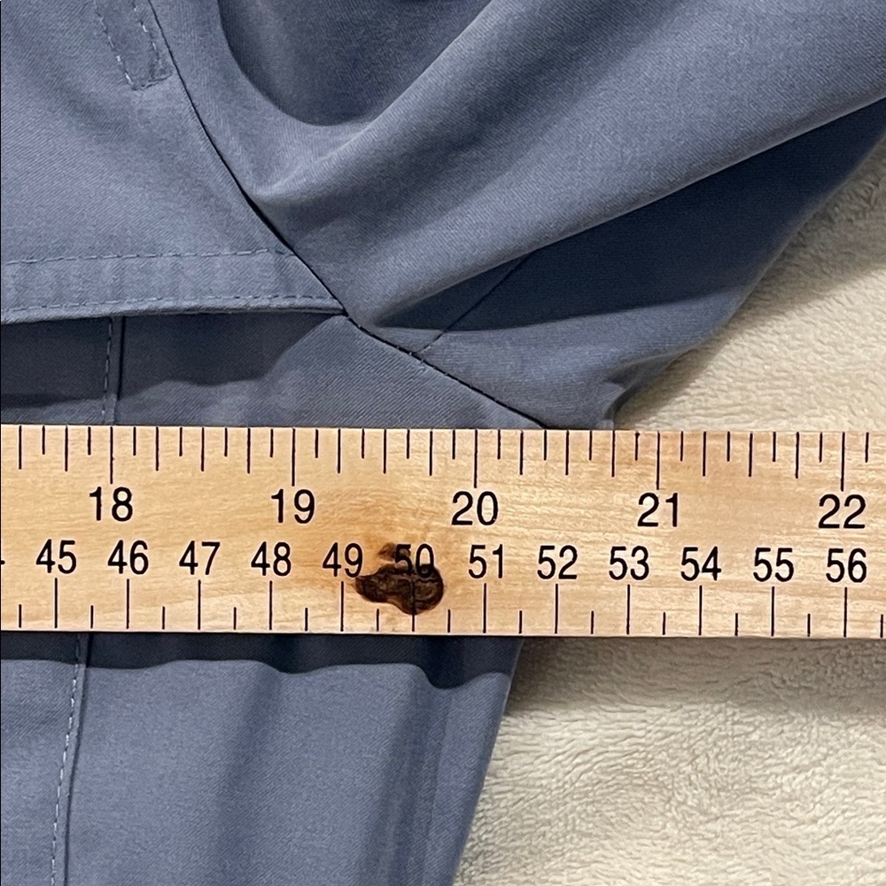 Worthington Women's Powder Blue Medium Trench Coat - Picture 12 of 14